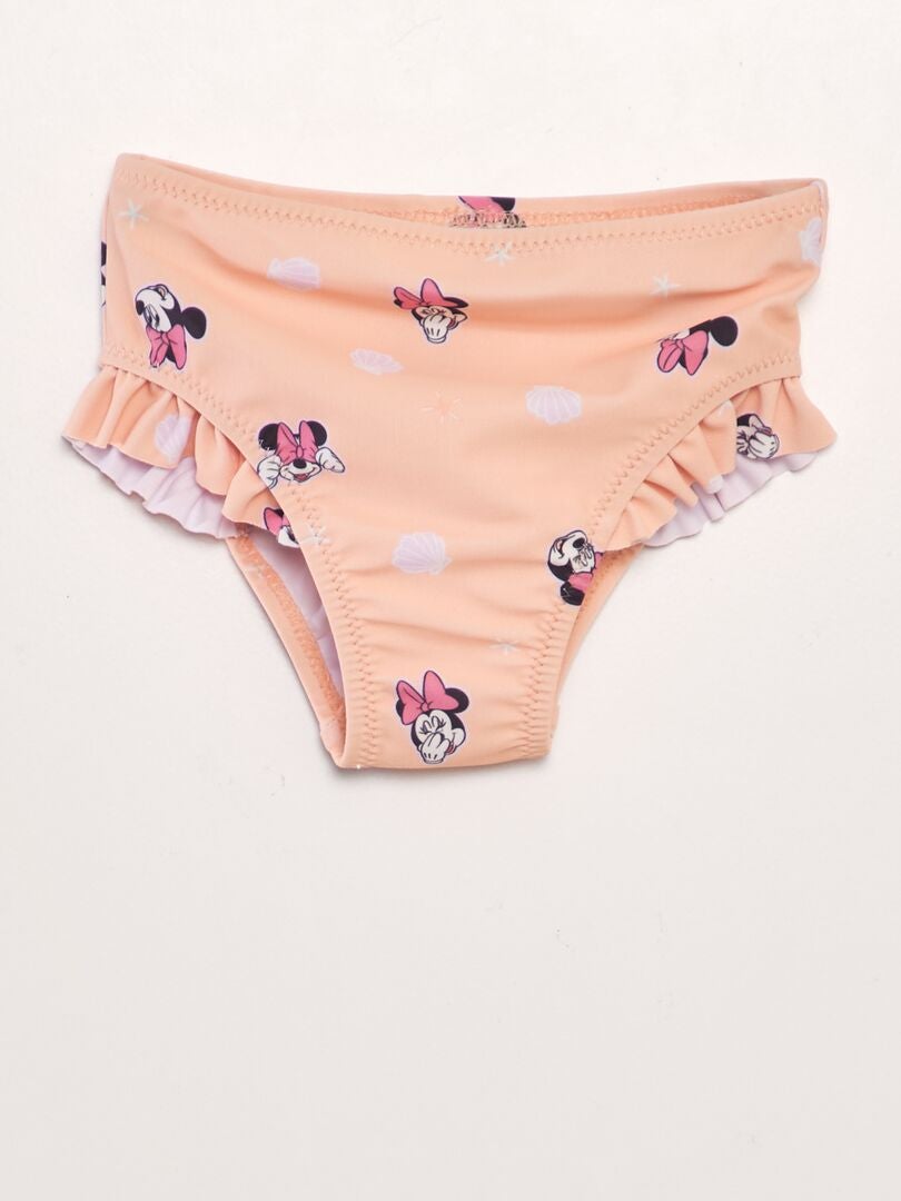 Braguita de bikini con volantes 'Disney' - NARANJA