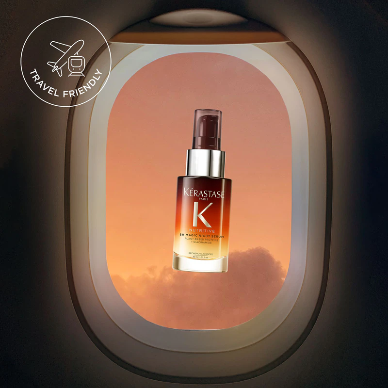 Kérastase Nutritive 8H Magic Night Serum: sérum noturno regenerador com efeito revitalizante para os cabelos.