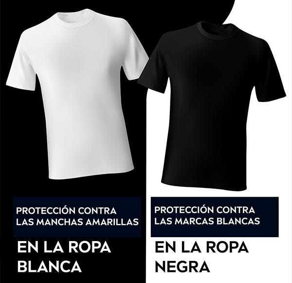 Herre Svart og Hvitt Usynlig Original | 200 ml
