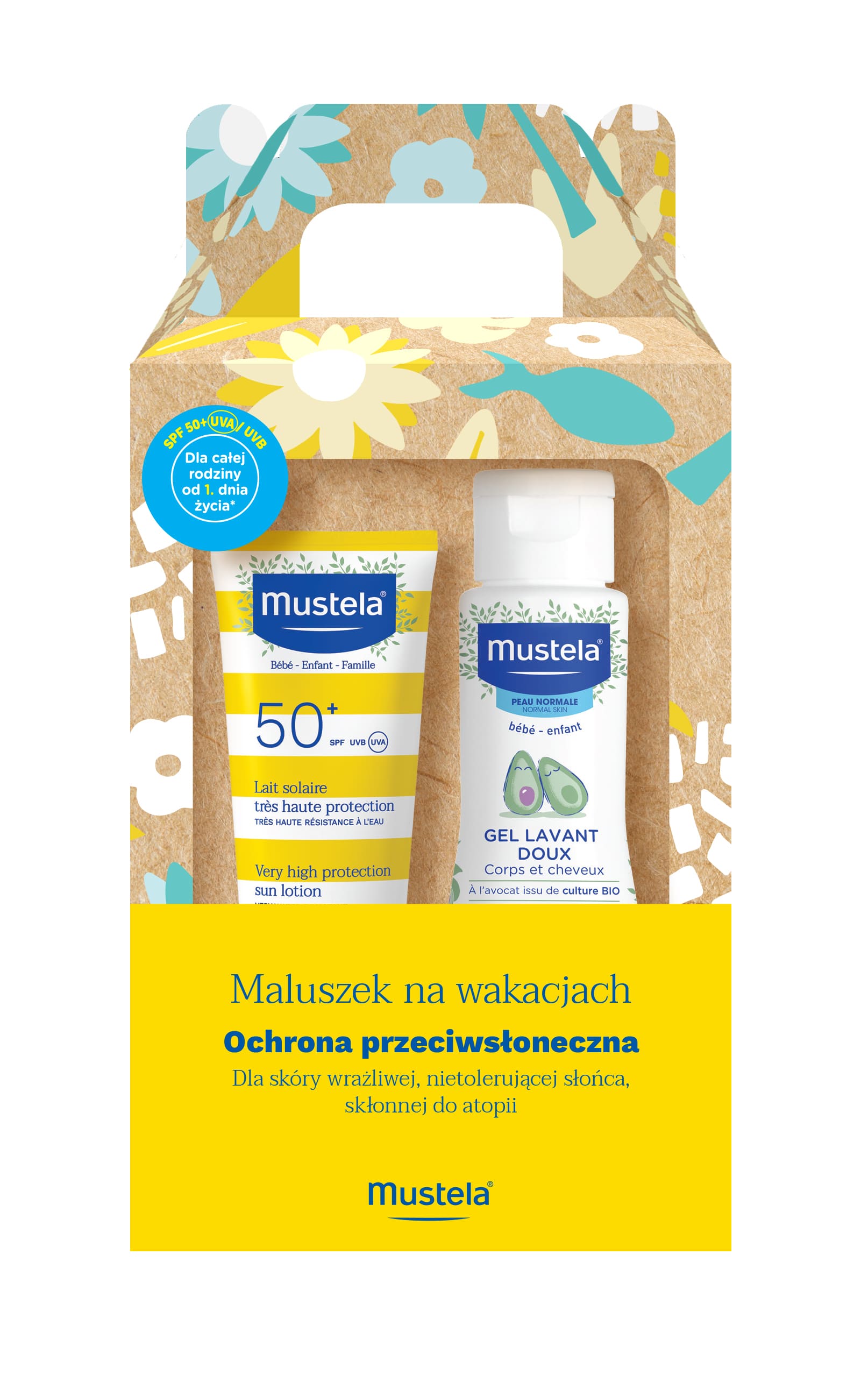 Mustela Baby på ferie