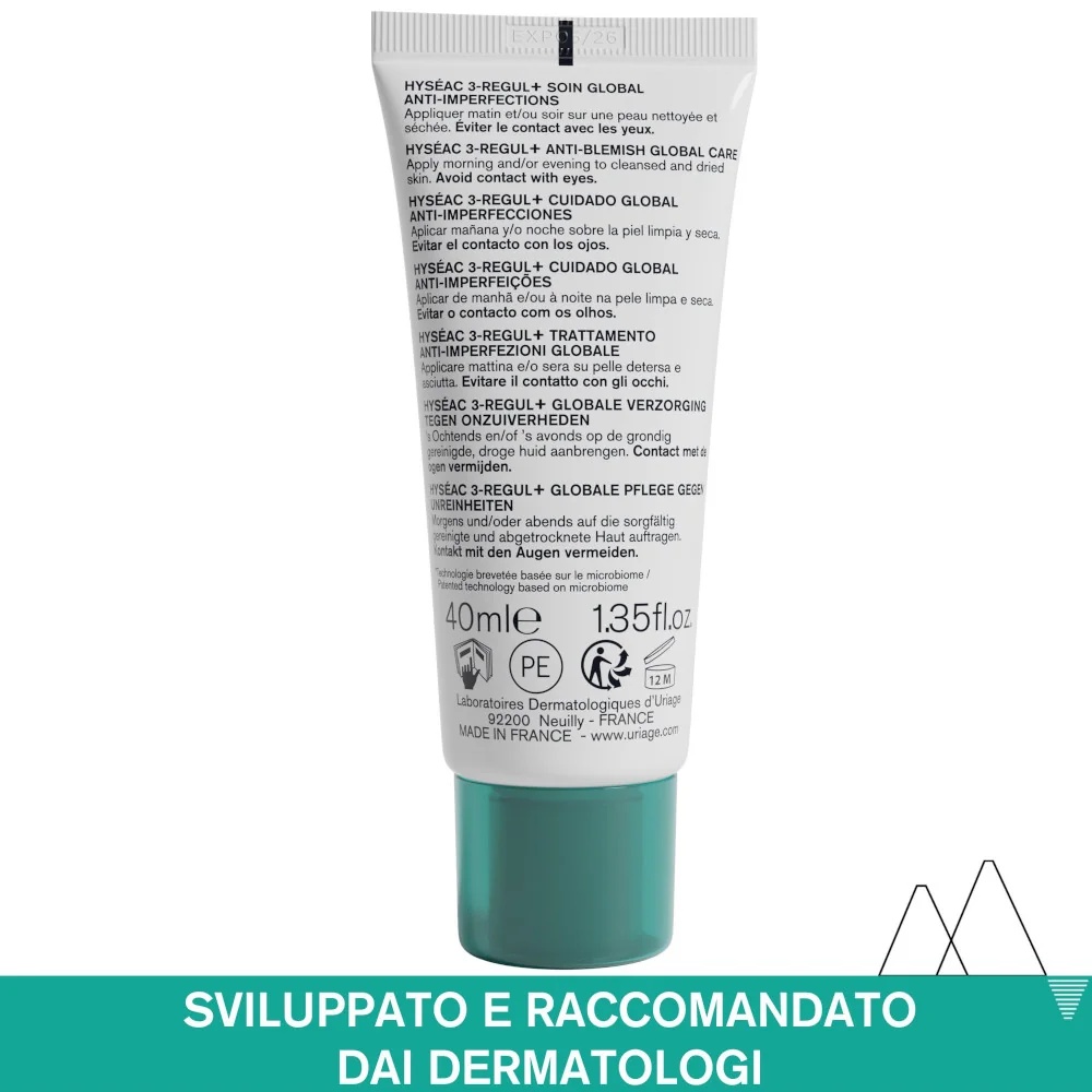 URIAGE Hyseac 3Regul+ 40ml rasusele nahale