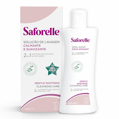 Saforelle intimhygienevaskemiddel 250 ml