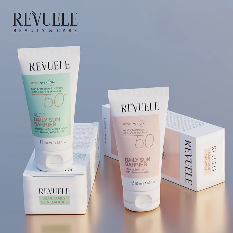 Revuele Aloe Daily Sun Barrier SPF 50+ upokojujúci denný krém SPF 50+