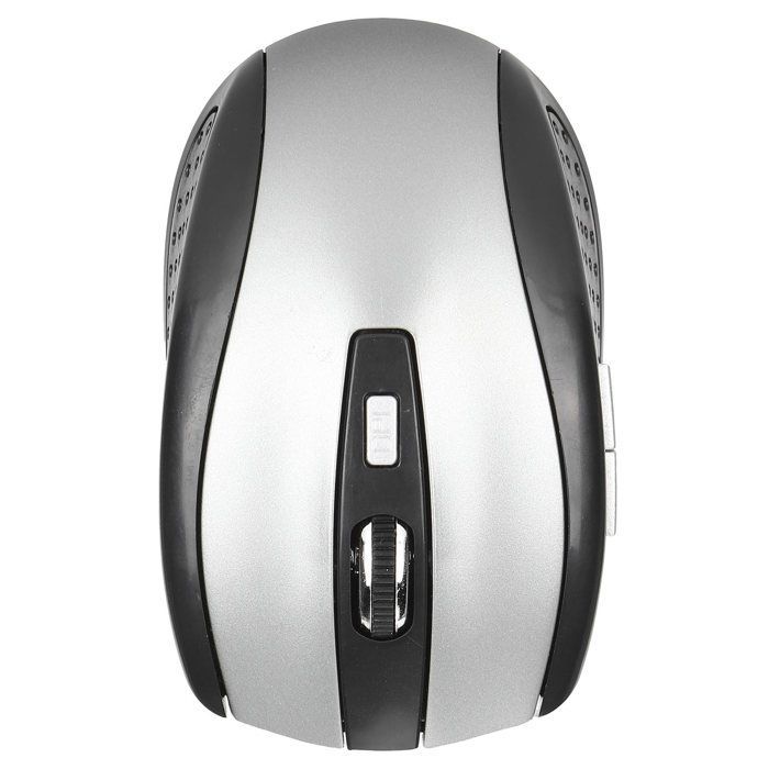 Ratón inalámbrico para portátil, ratón inalámbrico para ordenador, ratón inalámbrico para ordenador (gris)