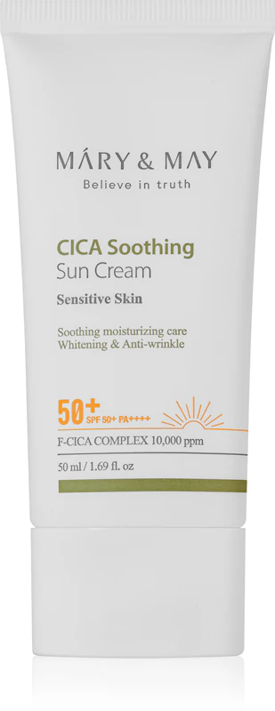 Zklidňující ochranný krém Mary&May Cica SPF 50+