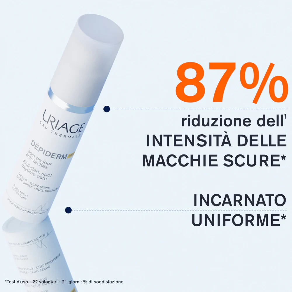 DÉPIDERM Trattamento Giorno depigmentante illuminante Anti-macchie SPF 50+ - Crema viso giorno antimacchie