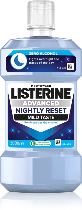 Listerine Advanced Nightly Reset remineralizirajoča ustna voda