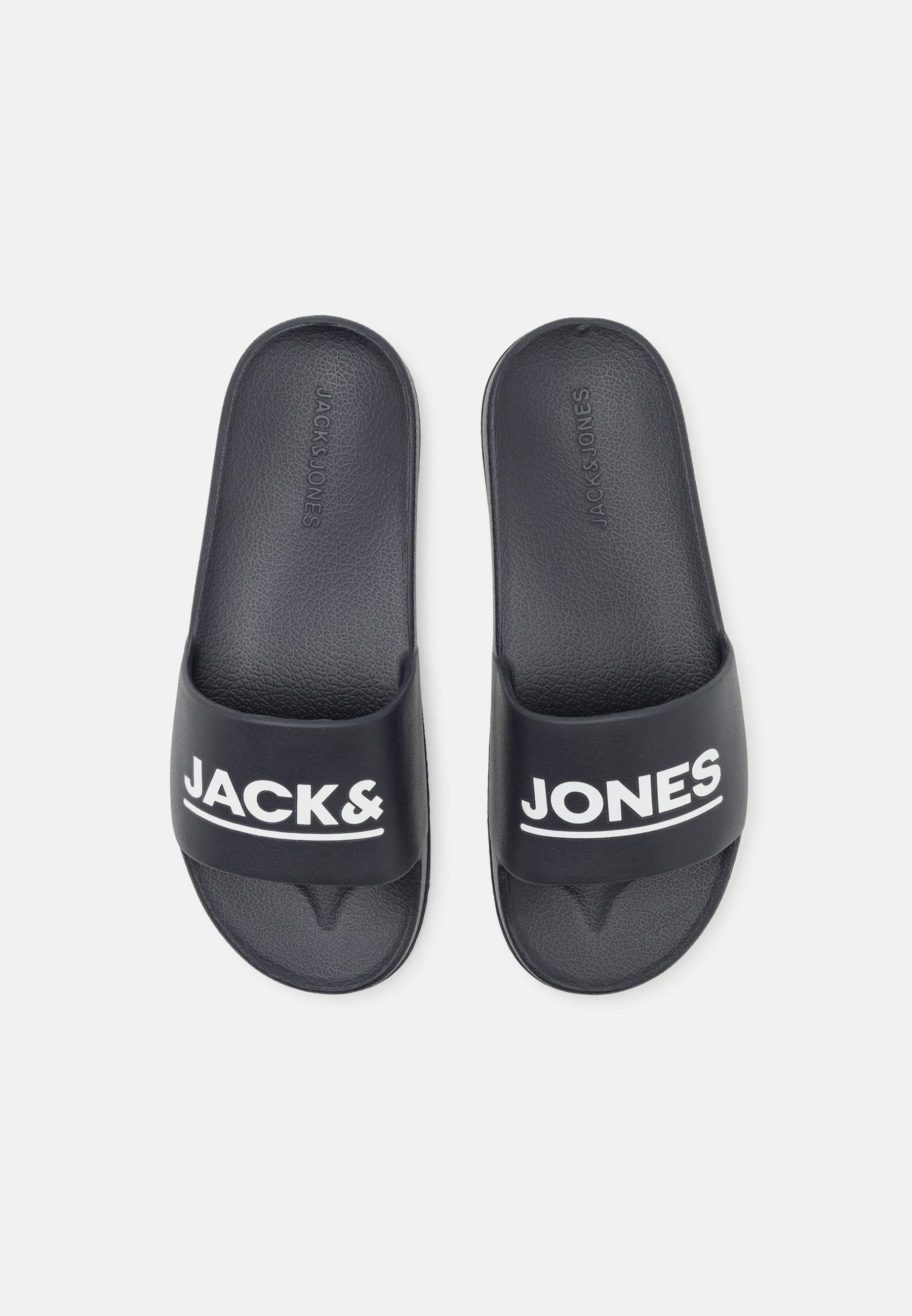 Jack & Jones JFWOLLIE SLIDER - Mules - anthracite