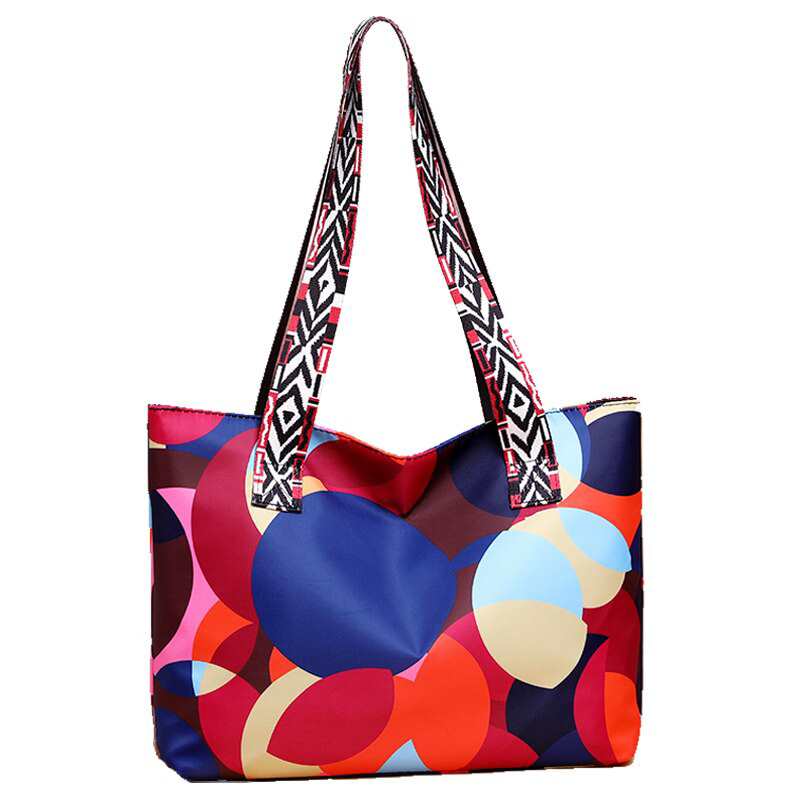Borsa a tracolla Oxford da donna, modello 2020, grande capacità, borsa tote casual.