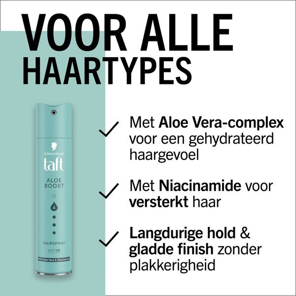 Taft Aloe Boost Hold 4 lak za kosu<br>250ml