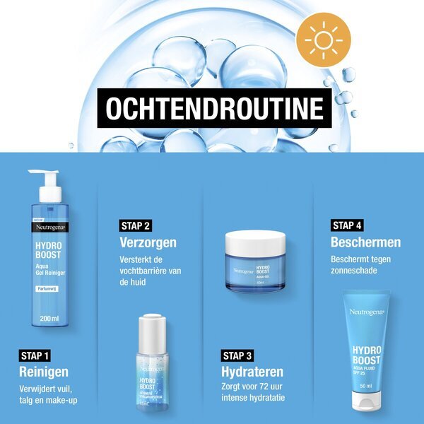 Neutrogena Hydro Boost Aqua čistiaci gél<br>200ml - Všetky typy pleti a citlivá pleť