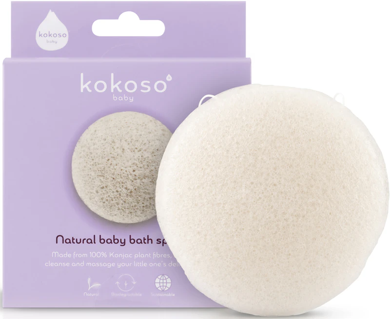 Esponja de limpeza suave Kokoso Baby Kids