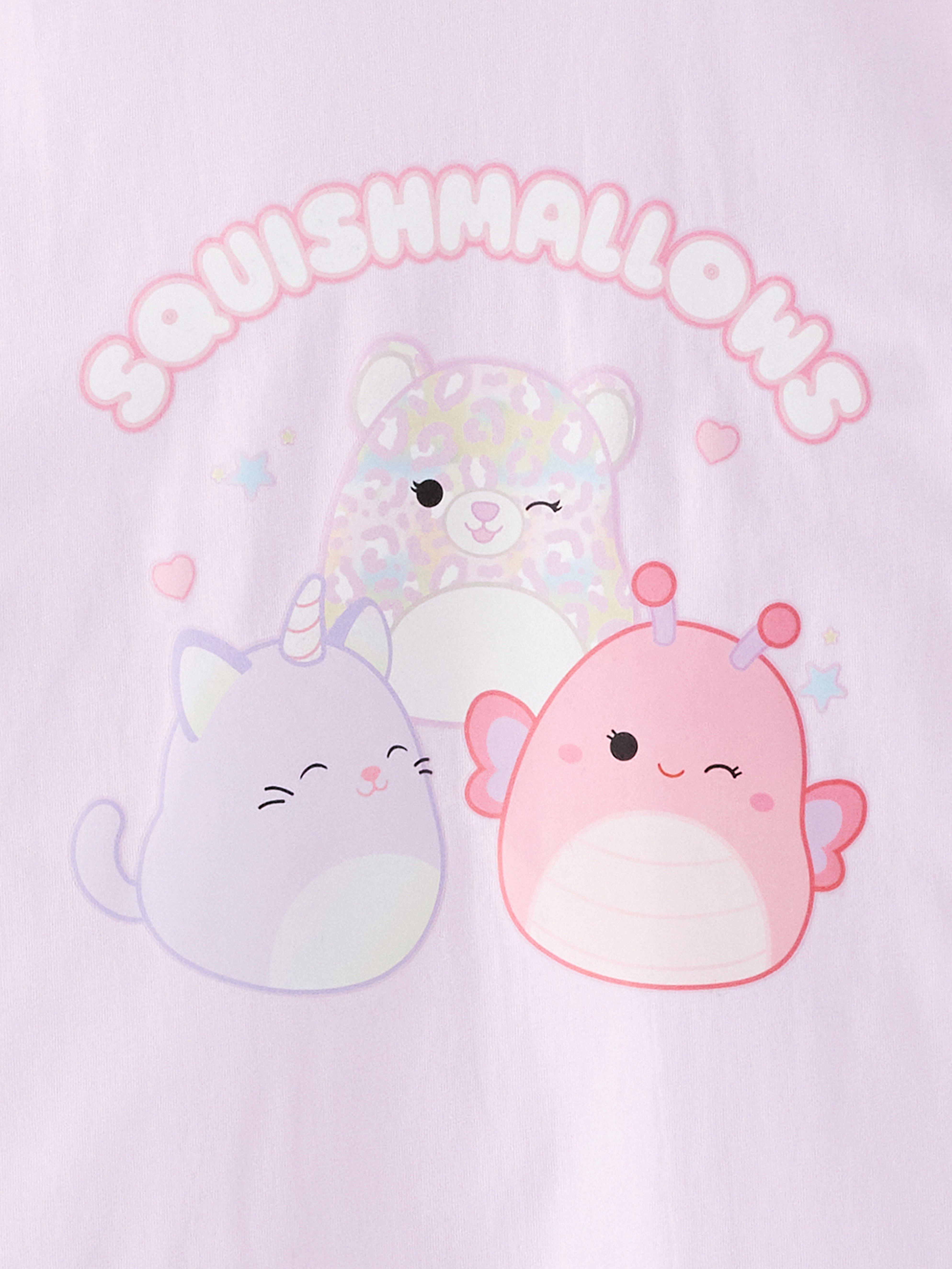 Squishmallows pyjamassett lys lilla