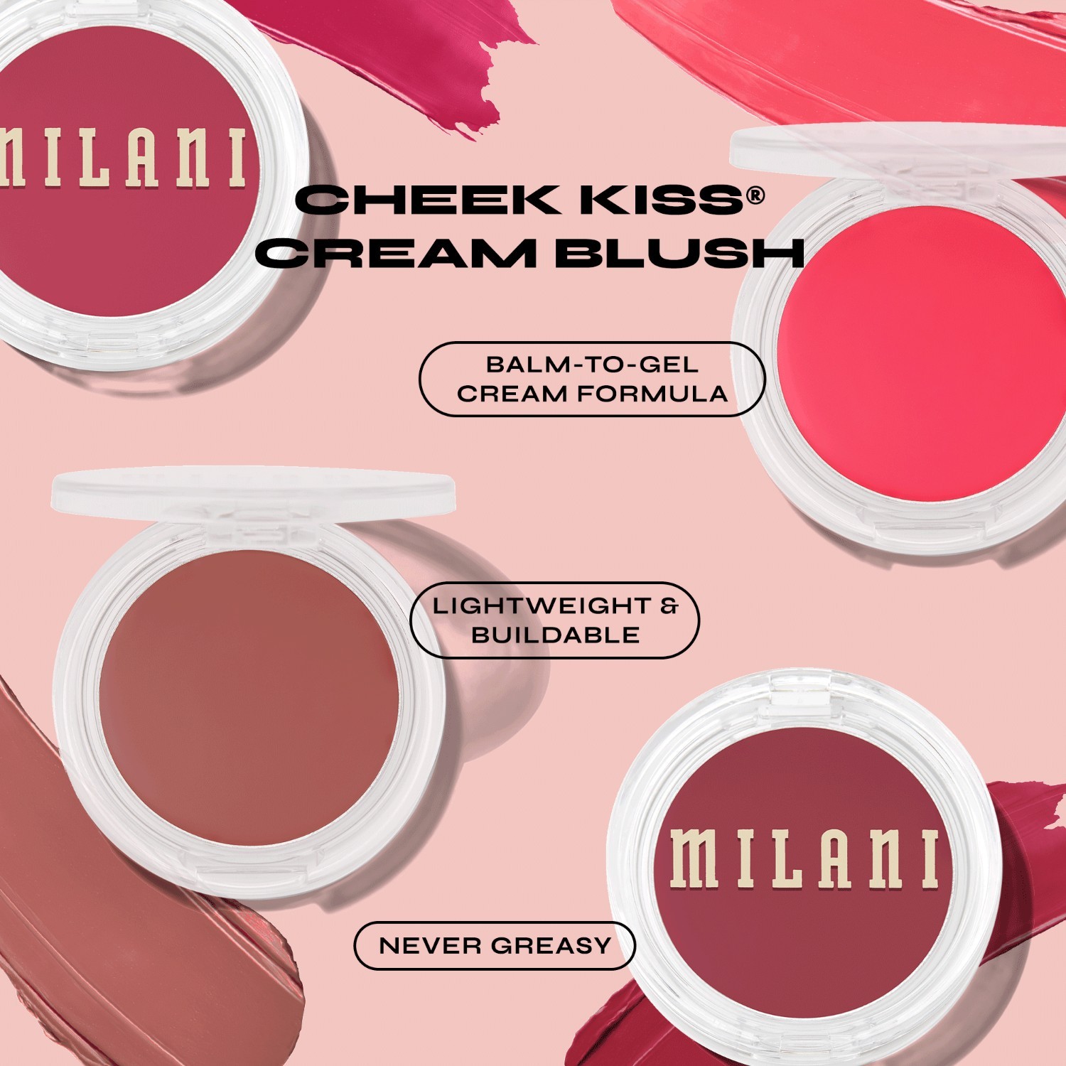 Milani Blush Cheek Kiss Creme Rouge – 6 g