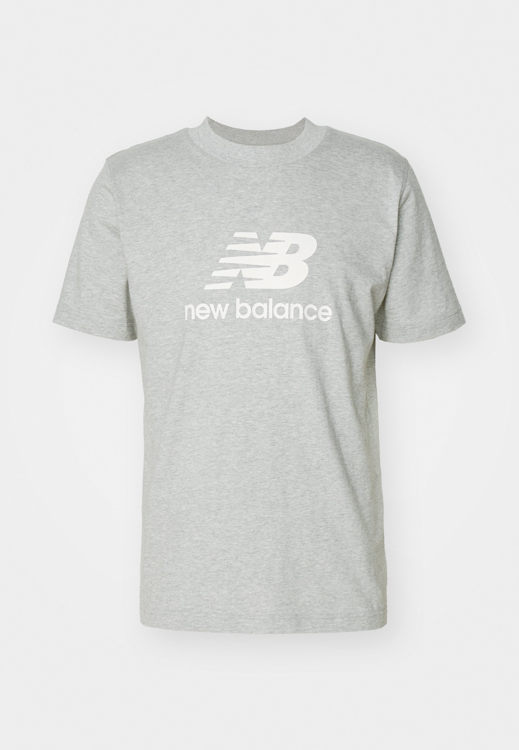 New Balance ESSENTIALS LOGO UNISEX - T-shirt met print - sportief grijs