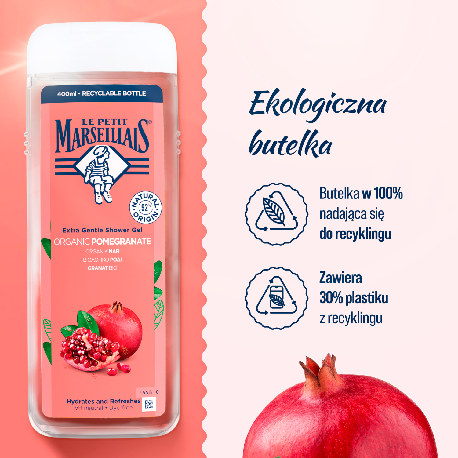 Le Petit Marseillais shower gel 400ml