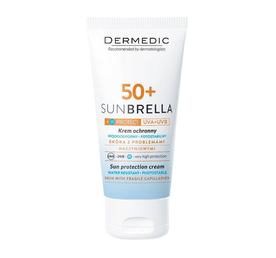 Dermedic Sunbrella ultralekki krem ochronny do skóry wrażliwej SPF50  40 ml
