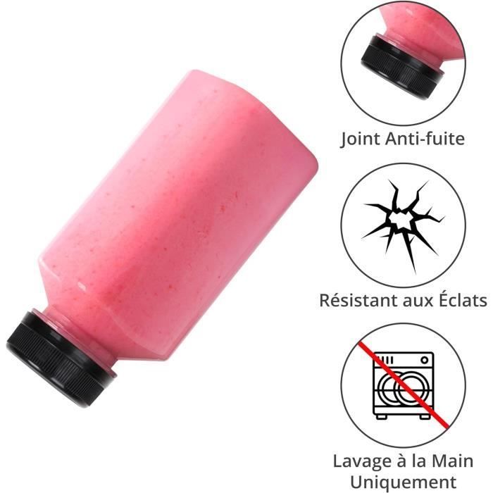 Bouteilles Plastiques - Non spécifié - 250ml - Anti-Fuite - Entonnoir Inclus - 12PCS