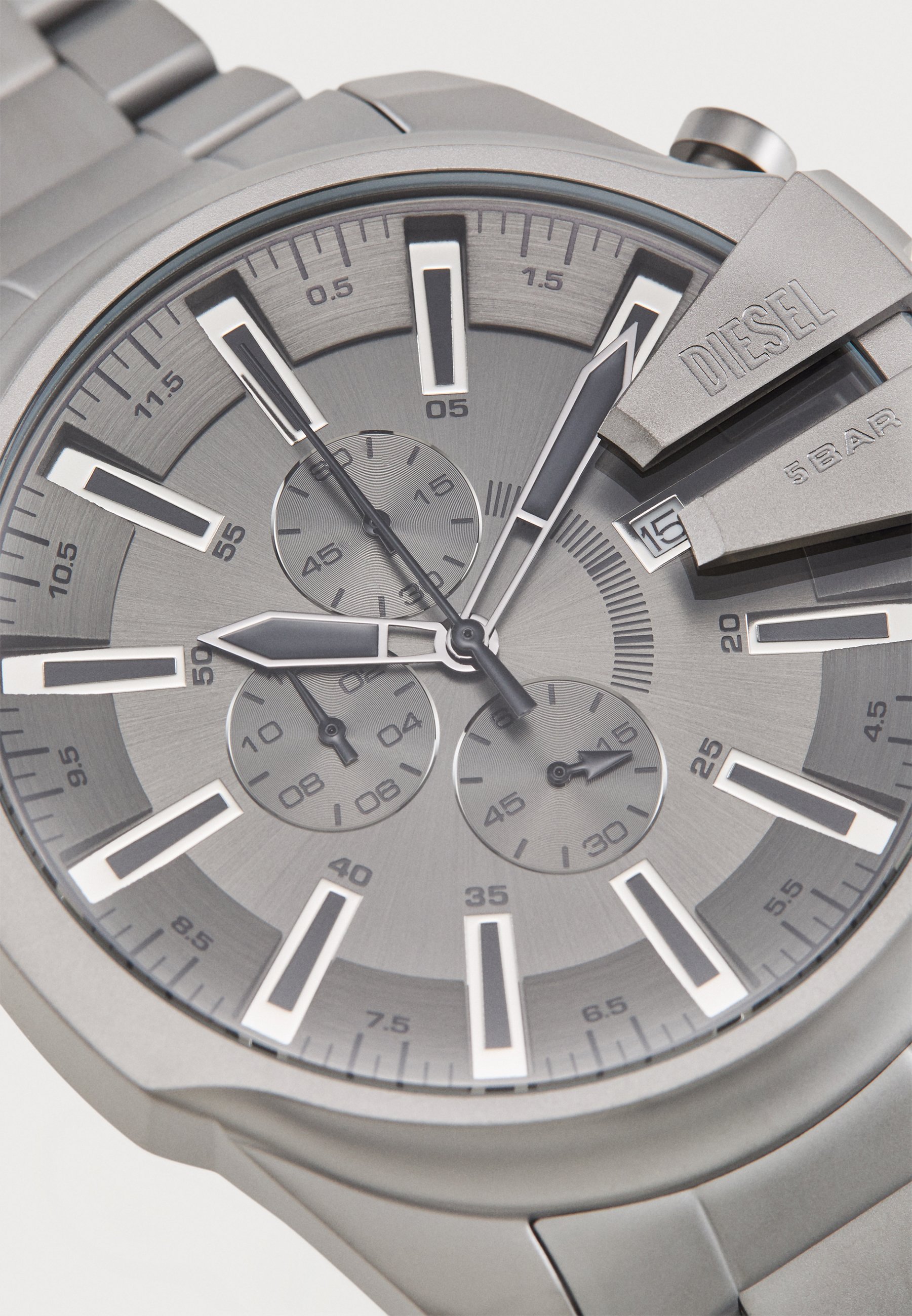 Diesel MEGA CHIEF SLIM - Chronograafhorloge - grijs