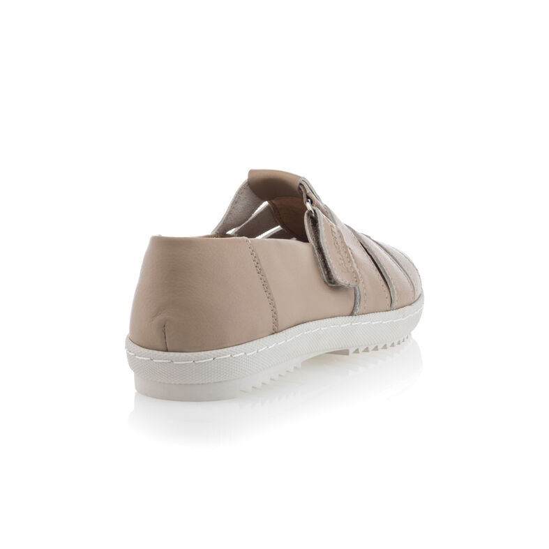 Zapatos cómodos para mujer color beige
