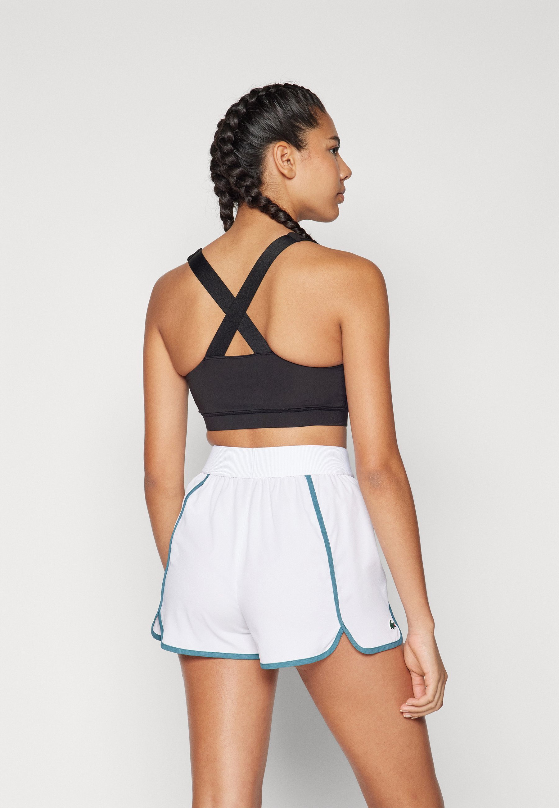 Soutien-gorge de tennis Lacoste Sport - Maintien moyen - Noir