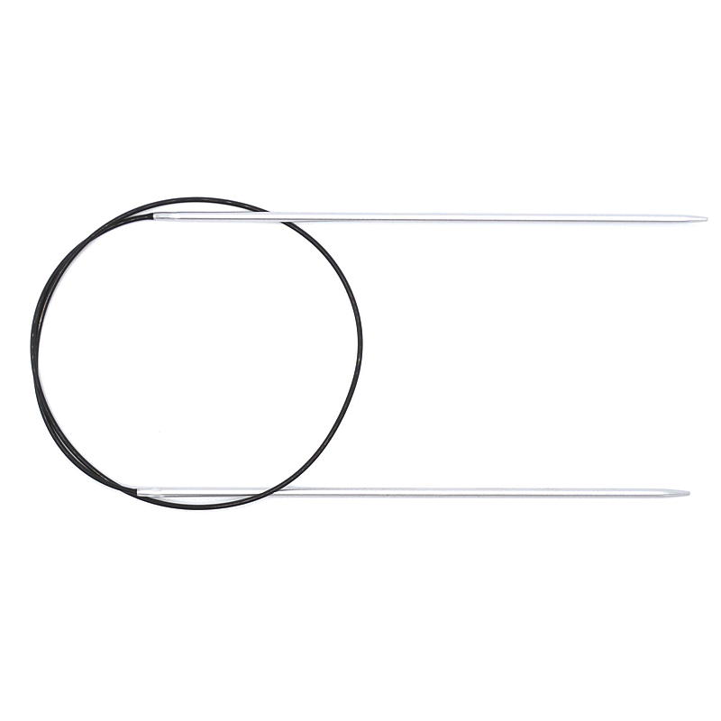Rundpind 60 cm 2,5 mm aluminium sølv