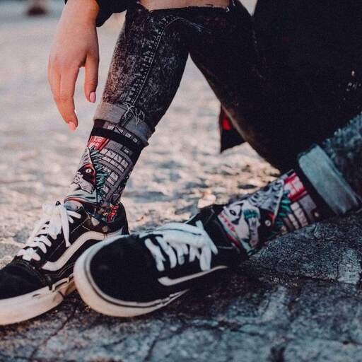 Calcetines American Socks  Godzilla Mid High