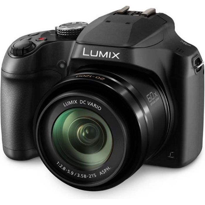 PANASONIC LUMIX DMC-FZ82 Digital Camera - 60x Optical Zoom - 18.1 Megapixels - 4K - Compact