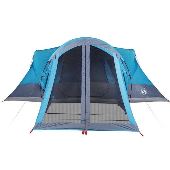 Tenda familiare vidaXL per 8 persone, blu, impermeabile, tipo tipi, tenda, riparo da campeggio, riparo da giardino, tenda da campeggio, riparo 94738