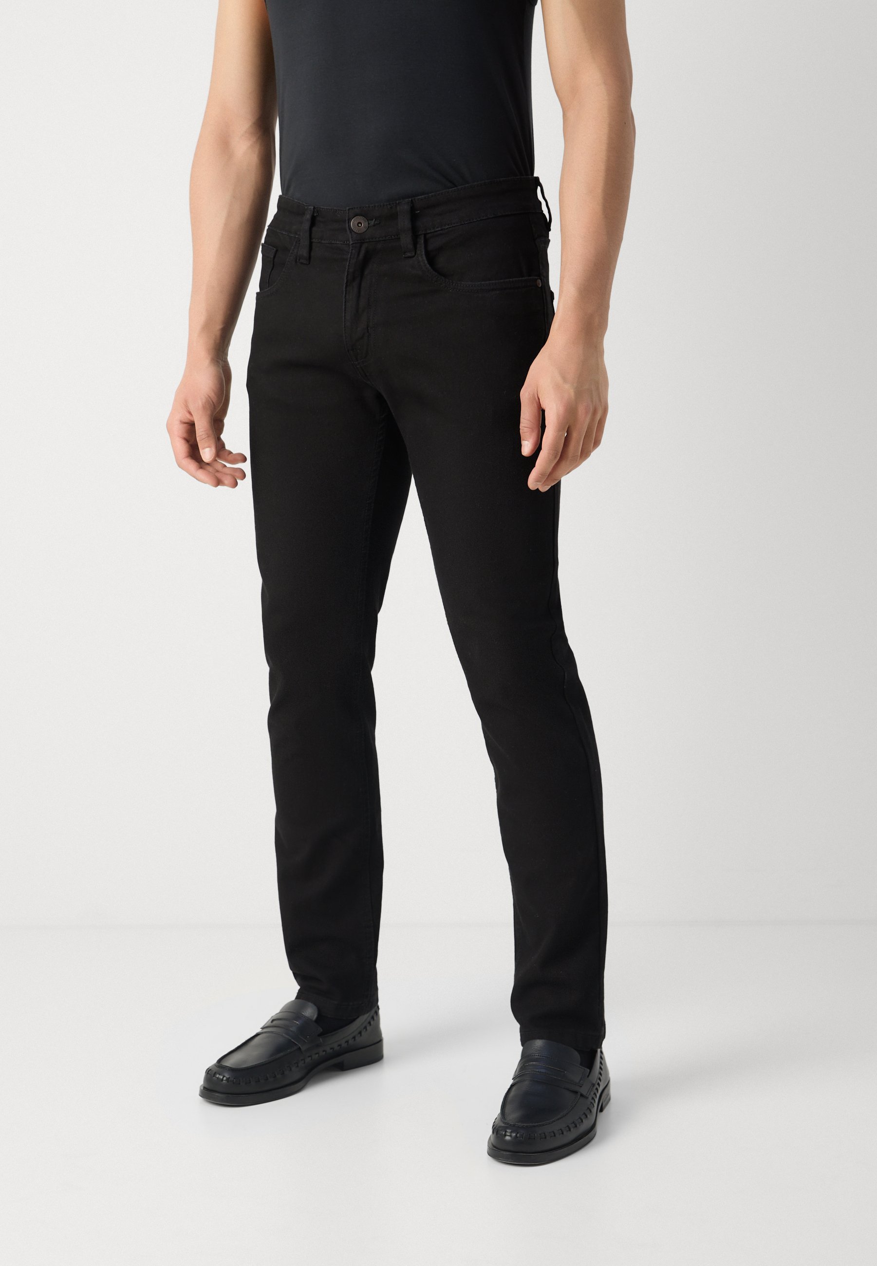 INDICODE JEANS Slim fit jeans - ultrazwart