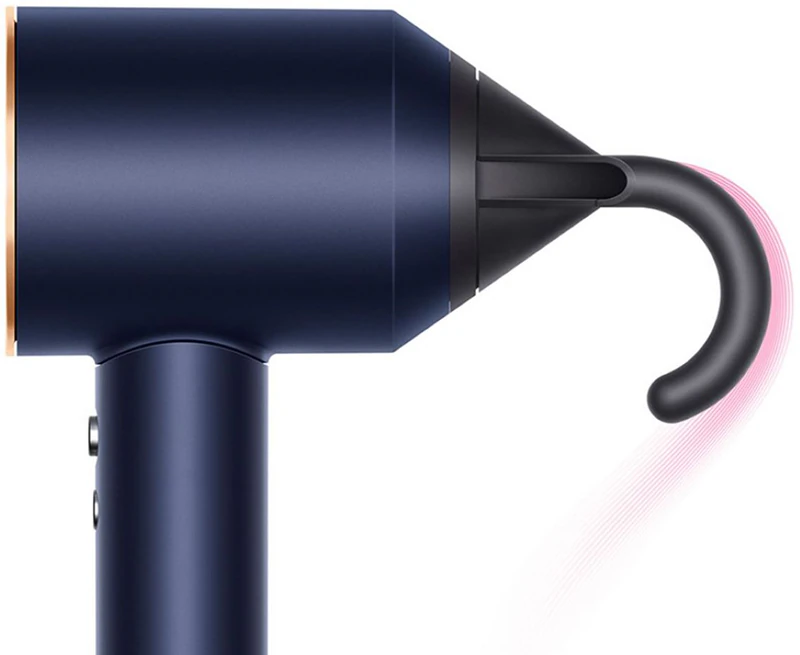 Fén na vlasy Dyson Supersonic™ HD07 T3/T4 s farbou pruskej modrej a sýtej medi