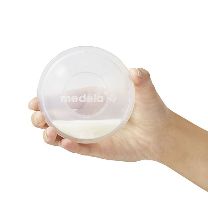 MEDELA - Muttermilch-Auffangbecher - 2er-Pack - Bei auslaufender Muttermilch