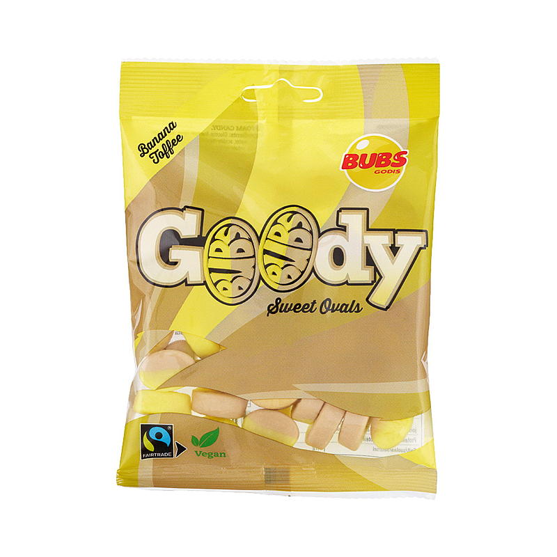 Bubs Zak banaan/toffee 90 g Bubs