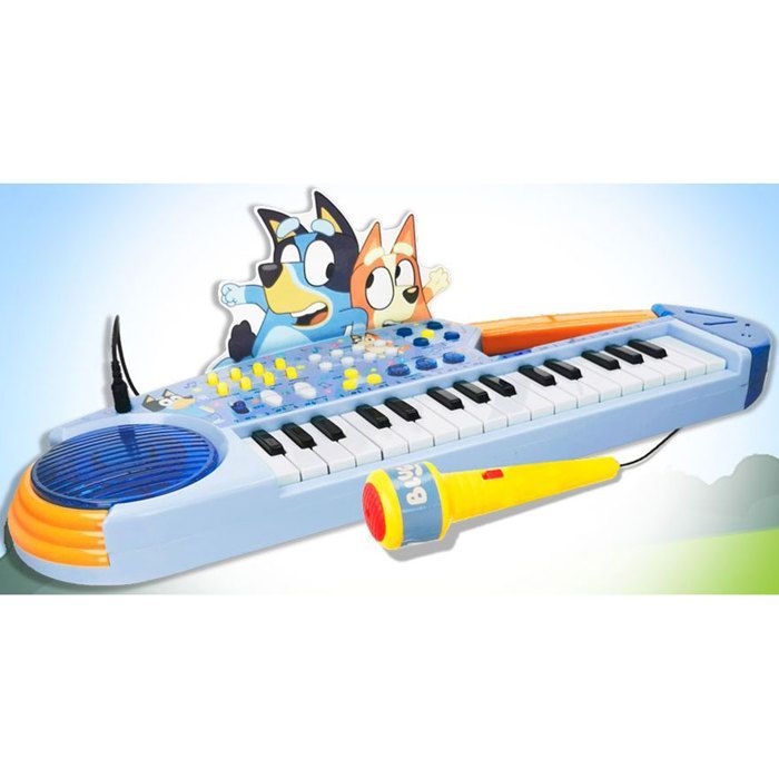 Electronic musical keyboard - CLAUDIO REIG - Bluey - 32 keys - Built-in microphone - For children