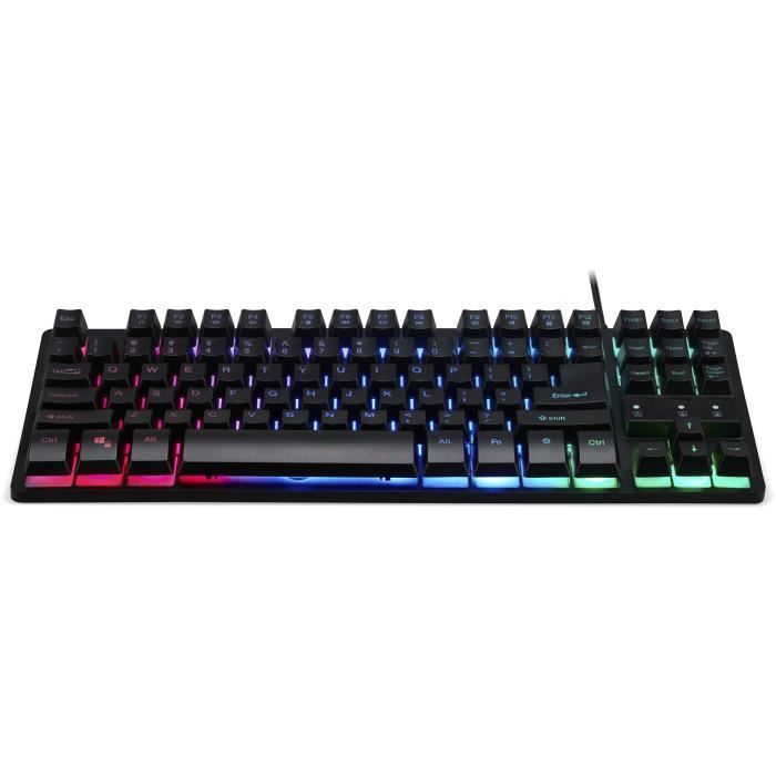 Gaming-Tastatur – ACER – GP.KBD11.01W – AZERTY – RGB-Hintergrundbeleuchtung – 80 % TKL-Membran