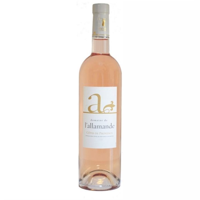 Domaine de l'allamande - Lot 6x Vin rosé A - AOP - Provence - Bouteille 750ml