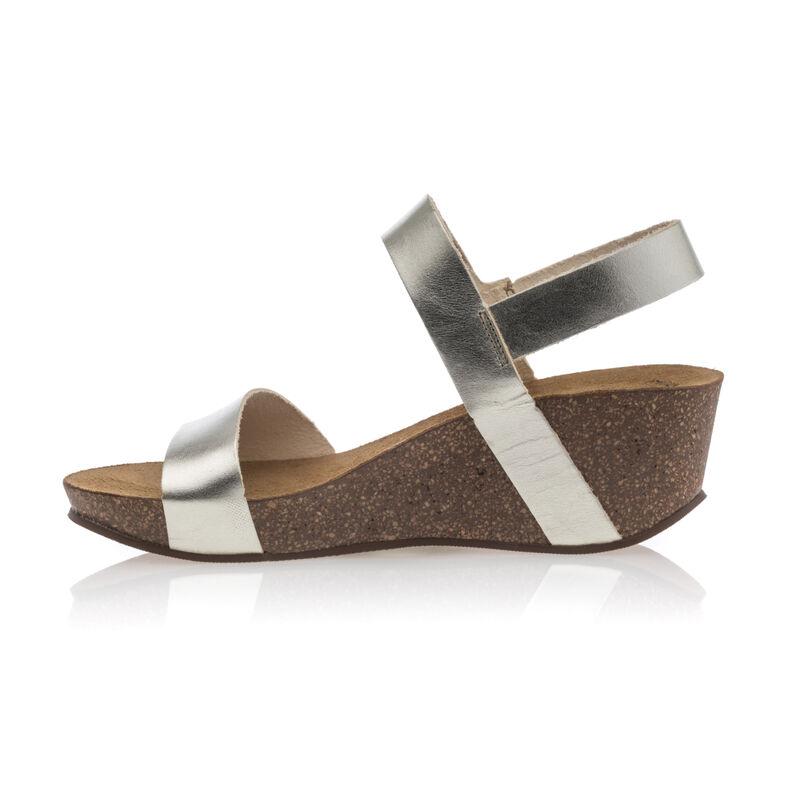 Gelbe Damensandalen / Zehenfreie Schuhe