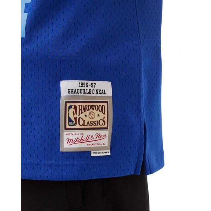 Maillot de Basket-ball - Mitchell & Ness - Los Angeles Lakers - Shaquille O'Neal - Bleu - Sans manche
