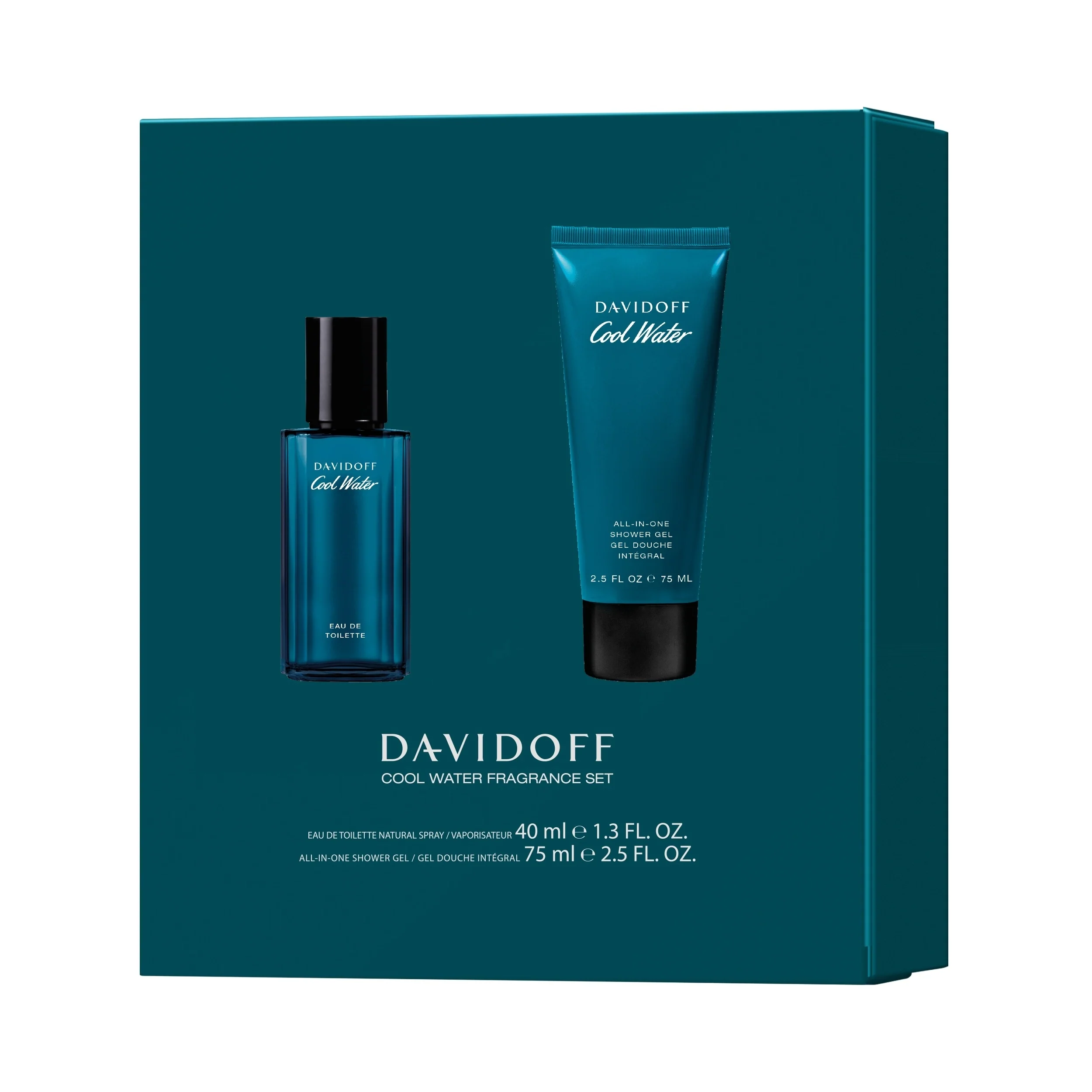 Cool Water COFANETTO REGALO Davidoff Cool Water - Cofanetto Profumo Uomo, Eau de Toilette