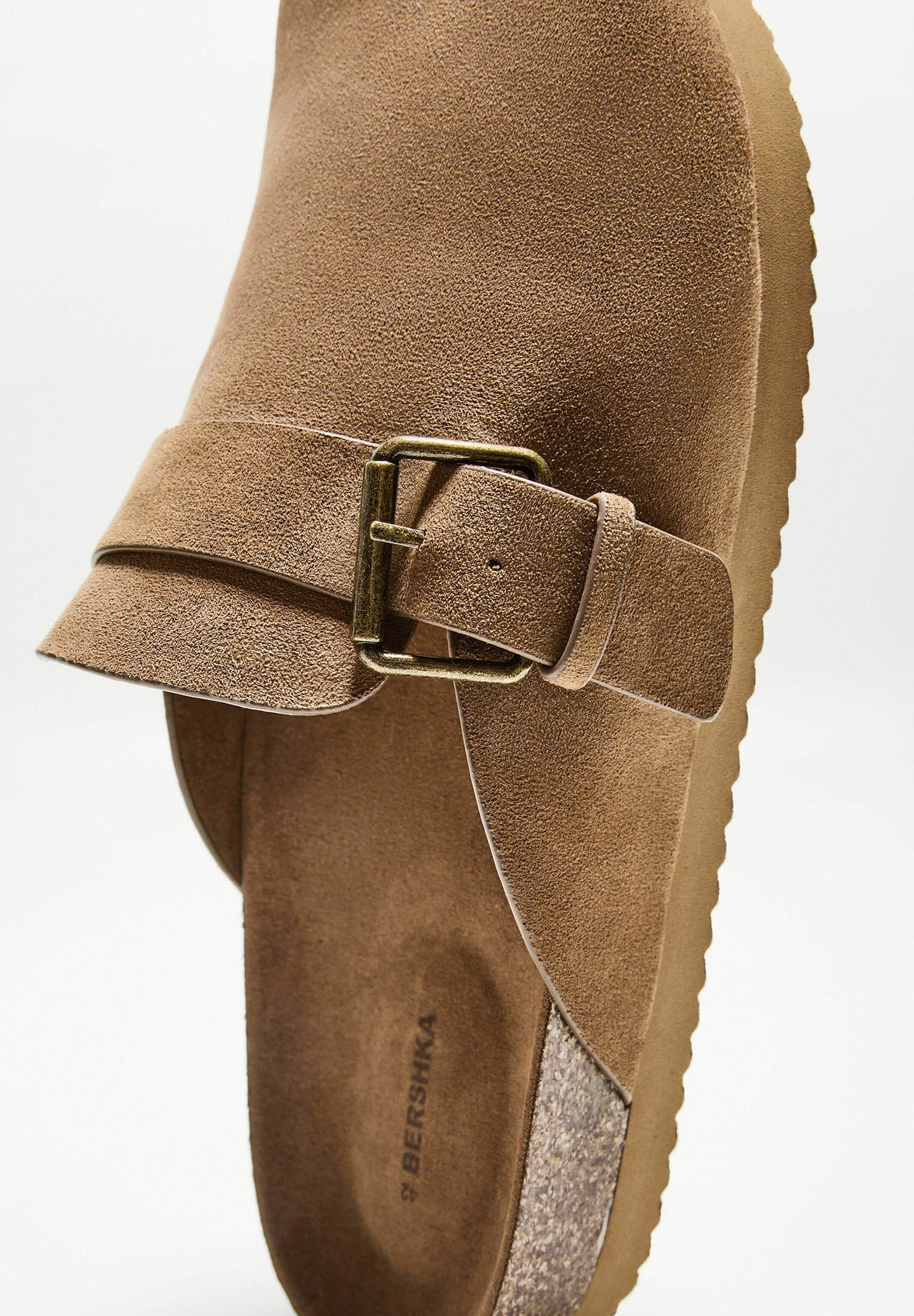 Mules Bershka - marron