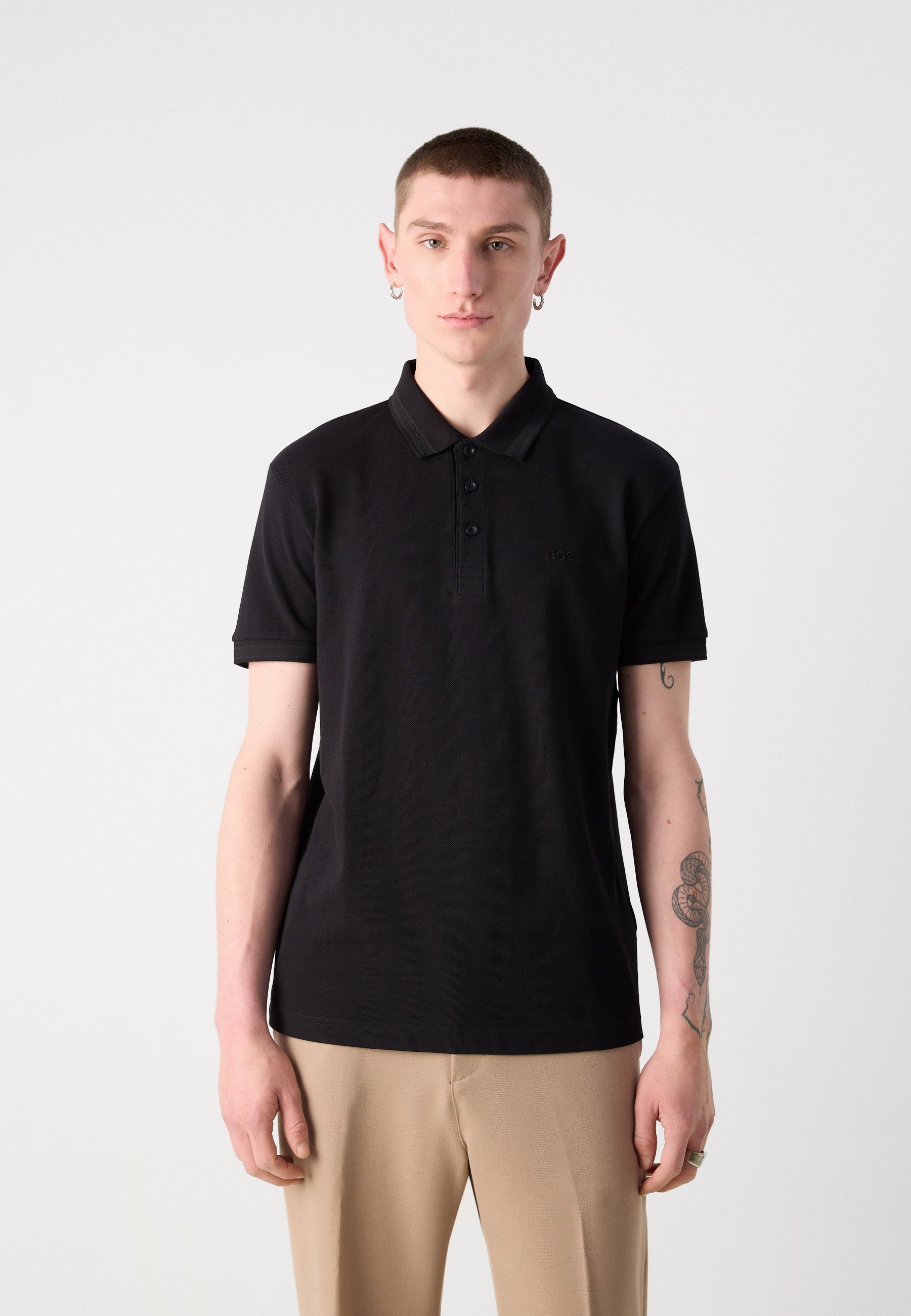BOSS PADDY - Polo - noir