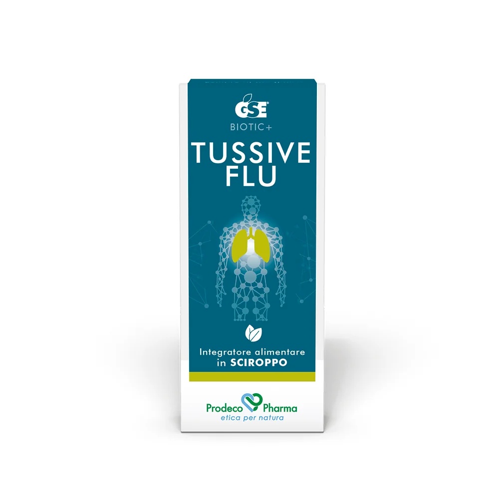 GSE Gse Tussive Flu 120 ml Slijmhoestverlichting