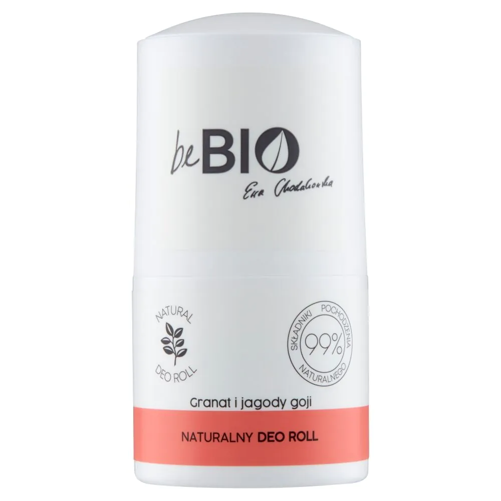 BeBIODeo Roll-On Naturalny Granat i Jagody Goji