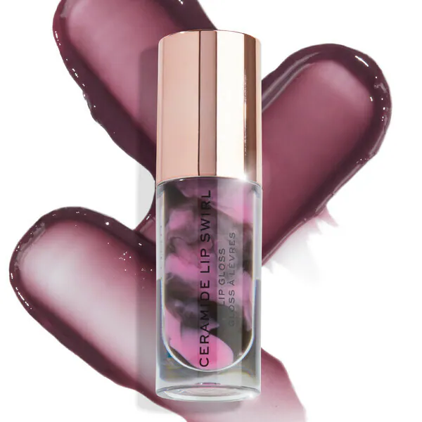 Luciu de buze Revolution Lip Swirl Ceramide Gloss Cherry Mauve