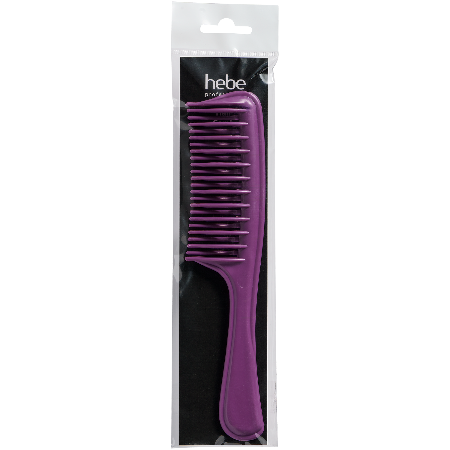 Pettine professionale Hebe con manico, 1 pezzo