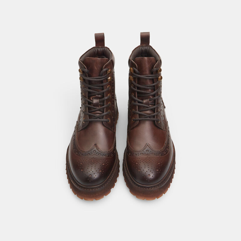 Stivaletto da uomo in pelle