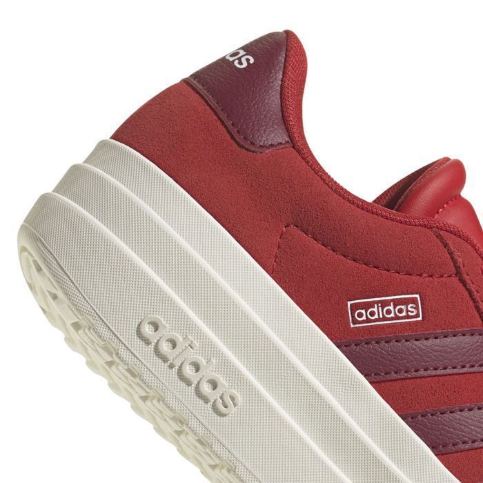 Zapatillas Adidas Vl Court Bold J para niña, color rojo, JS3480