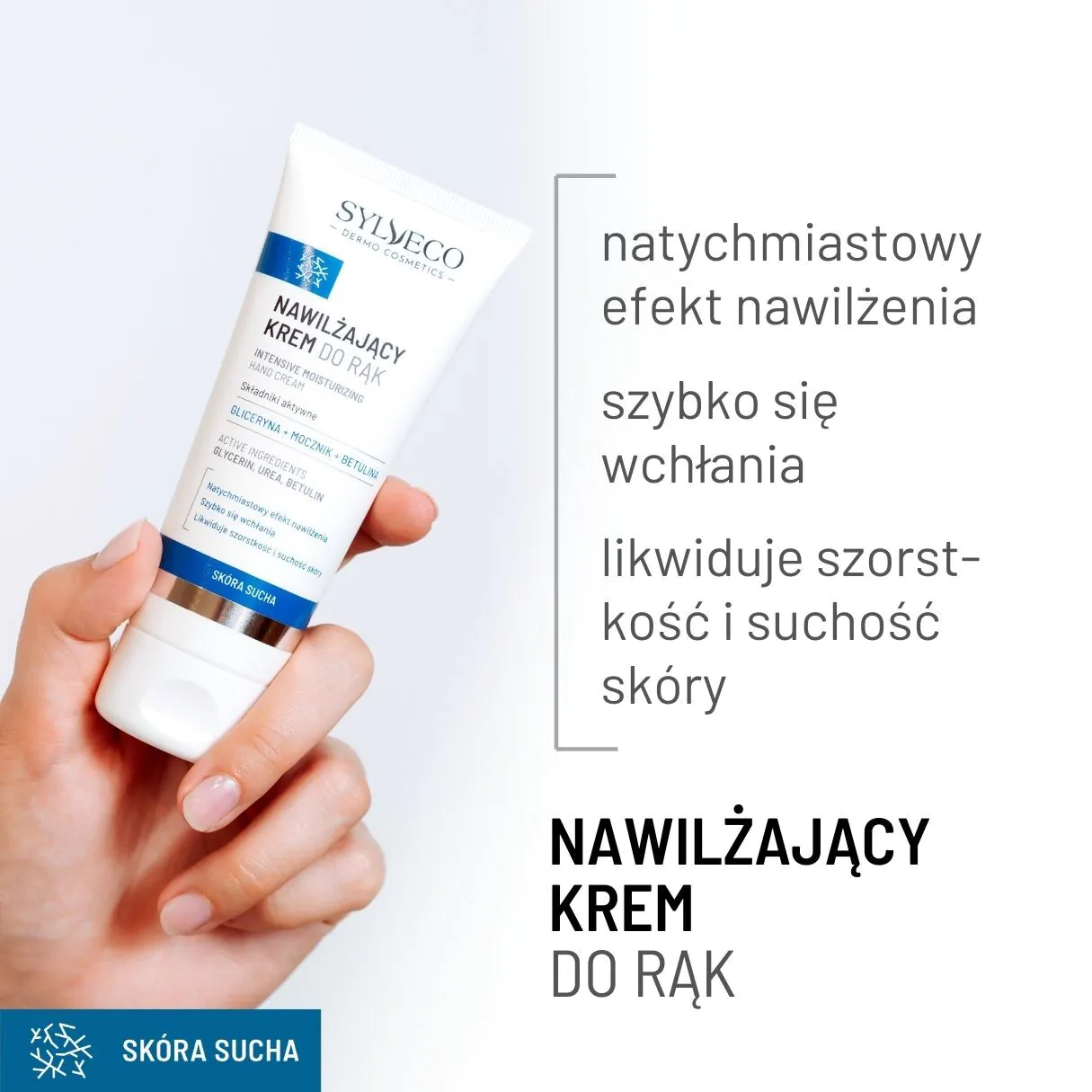 Sylveco Dermo Nawilżający krem do rąk
