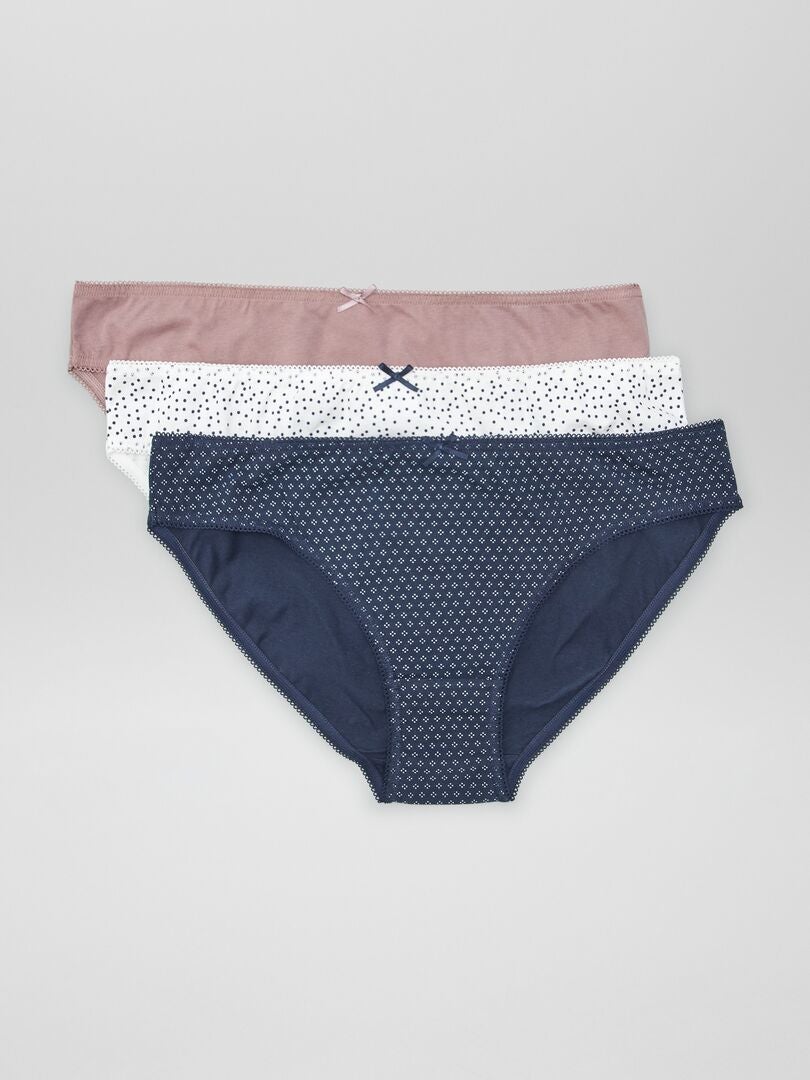 Set van 3 slips - BLAUW