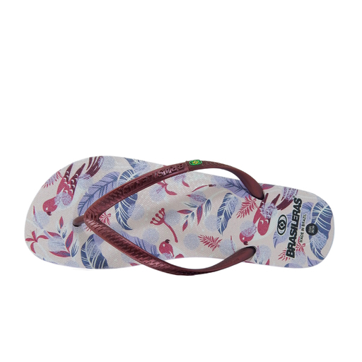  Braziliaanse strandslippers, bedrukt met 21 Eden